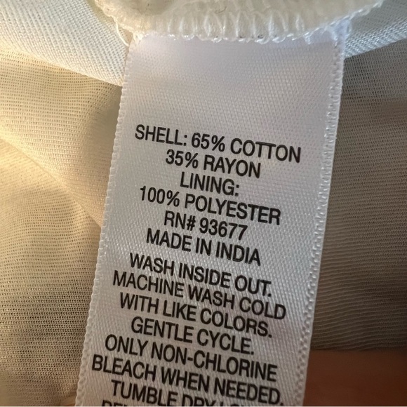 NWT Arizona Womens Floral Pull On Shorts Lined Sz L Drawstring Beach Summer - Picture 13 of 13